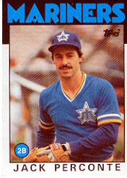 1986 Topps Baseball Cards      146     Jack Perconte